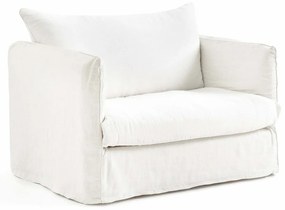 Fauteuil XL gekreukt linnen, Neo Chiquito