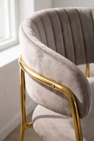 Moniel Foud Fluwelen Stoel