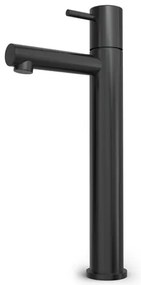 Hotbath Buddy Fonteinkraan - uitloop 11cm - opbouw - hoog model - Geborsteld zwart PVD EH001MBP