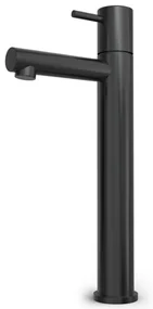 Hotbath Buddy Fonteinkraan - uitloop 11cm - opbouw - hoog model - Geborsteld zwart PVD EH001MBP