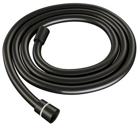 Brauer Stripe opbouw regendouche met 25cm hoofddouche en staafhanddouche zwart mat