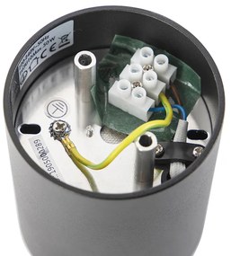 Design opbouwspot zwart GU10 50mm - Tubo Honey