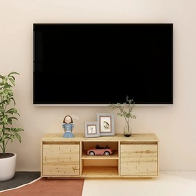 vidaXL Tv-meubel 110x30x40 cm massief vurenhout