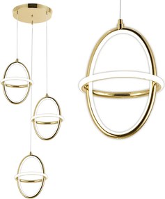 LED hanglamp G064-3CPR Gold
