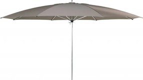 4 Seasons outdoor Ibiza parasol Ø 350 cm taupe  Parasol    taupe weerbestendig