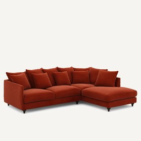 Fluwelen hoekslaapbank, Lazare