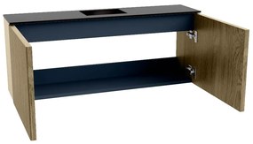 Mondiaz Joya 100cm toiletmeubel dusk met wastafel faye midden zonder kraangat urban