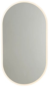 Moderne badkamerspiegel incl. LED en touch dimmer - Bouwina