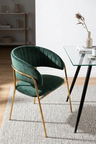 Moniel Foud Fluwelen Stoel