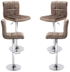 Pack 4 Taburetes Casper Terciopelo