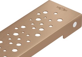 Mexen Flat M12 afdekking voor lijnafvoer 60 cm. geborsteld koper - 1C21060