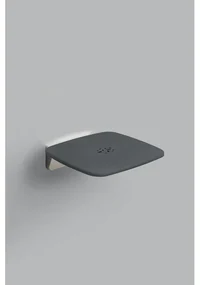 Provex Serie 300 douchezitje opklapbaar met bevestiging chroom grijs 3020SD05PM