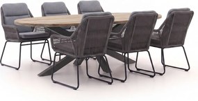 Diningset Intenso | 6 personen | Tuinset teakhout | 7-delig | Kees Smit Tuinmeubelen