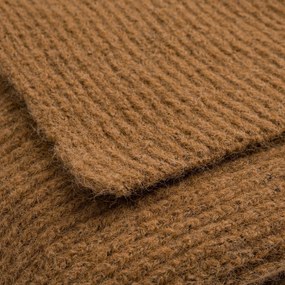 Plaid in geribt tricot, Fionan