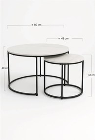 Set van 2 Renty Center-tafels