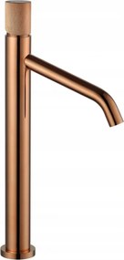 Mexen Rumba One  hoge wastafelkraan, roze goud - 73511-60
