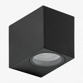 Wandlamp Voor Buiten In Aluminium Dolton Zwart - Sklum