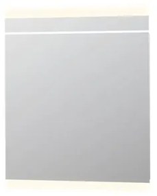 INK SP6 Spiegel - 80x4x80cm - LED horizontaal - boven en onder - colour changing - dimbaar - aluminium Zilver 8408420