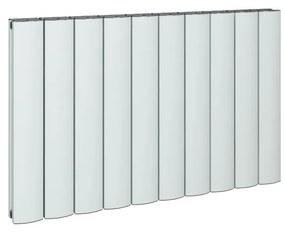 Eastbrook Guardia horizontale aluminium radiator 60x66cm Mat wit 1120 watt