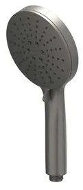 IVY Handdouche - rond - 3-standen - antikalk nozzels - ABS kunststof - Geborsteld metal black PVD 6900406