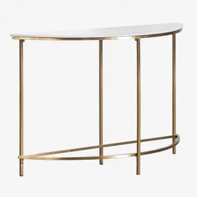 Stalen Side Table Debiky Mat Goud - Sklum