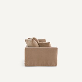 Zetel van stonewashed fluweel, OTAVIA