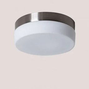 LED plafondlamp Lleku Grijs – chroom - Sklum