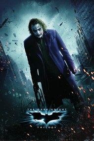 Kunstafdruk The Dark Knight Trilogy - Joker, (26.7 x 40 cm)