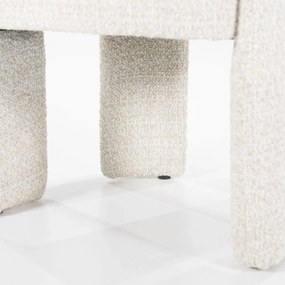 Eleonora Hamilton Beige Eetkamerstoel Hotel Chique Stijl