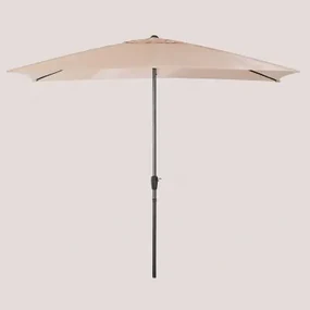 Parasol 200x300 Cm In Stof En Aluminium Itzal Licht Make Up - Sklum