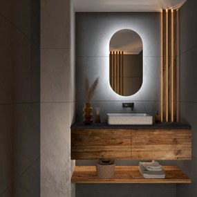 Atypische spiegel met LED-verlichting G3