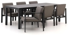 Il Tempo Turate/Menzano 220cm dining tuinset 7-delig