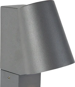 Buitenlamp antraciet met grondpin en kabelmof 60cm incl. LED IP44 - Uma Modern IP44 Buitenverlichting