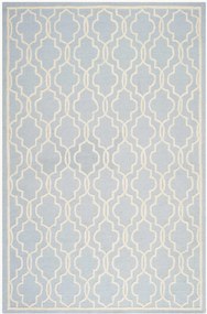 Handgetuft laagpolig wollen vloerkleed Elle