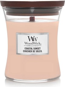 WoodWick geurkaars - Medium Hourglass - Coastal Sunset