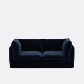 3-zits rechte bank in gevlekt polyester, MALO