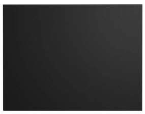 Comad Adele Black FSC wastafel toppaneel 60cm zwart mat