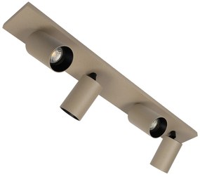 Mila 4 Opbouwspot Champagne met Smart RGB LED