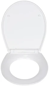 Wenko Embossed softclose toiletzitting Slate Rock