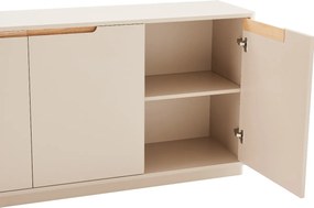 Mat Dressoir Grijsbeige 200 Cm - 200x40x75cm.