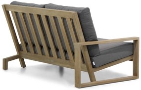 Hoek loungeset 4 personen Teak Grijs  Lifestyle Garden Furniture Pure Island