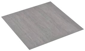vidaXL Vloerplanken zelfklevend 5,11 m² PVC grijs gespikkeld