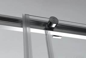 Polysan Altis douchecabine rechthoekig 110x90cm chroom