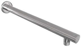 Brauer Chrome Carving complete inbouw regendouche set 02 met 30cm douchekop, rechte muurarm en staafhanddouche chroom
