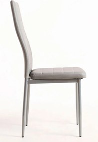 Set 4 Lauter Kunstlederen Stoelen