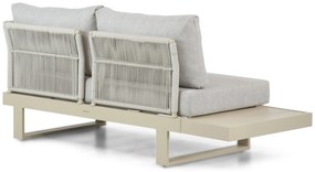 Hoek loungeset 5 personen Aluminium Taupe  Lifestyle Garden Furniture Lorenzo