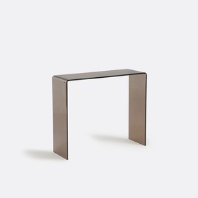 Wandtafel van gerookt gehard glas, Joan