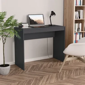 vidaXL Bureau 90x40x72 cm bewerkt hout grijs