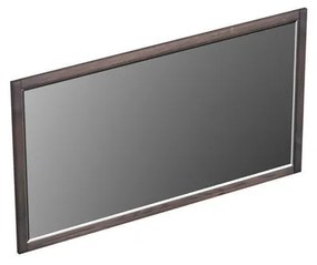 Forzalaqua Gela 2.0 spiegel 140x80cm Rechthoek zonder verlichting met frame Massief Eiken Charcoal 8072185