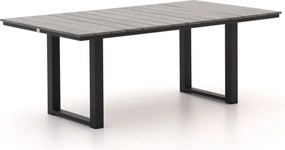 Loungeset eettafel Bellagio  | Rechthoekig  | Tuintafel Polywood | 160x90cm | Kees Smit Tuinmeubelen